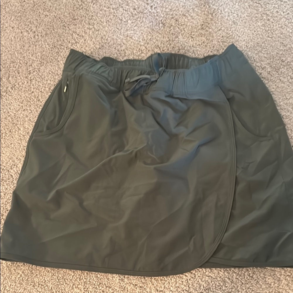 Patagonia Women's Running  Skort - Dark Green